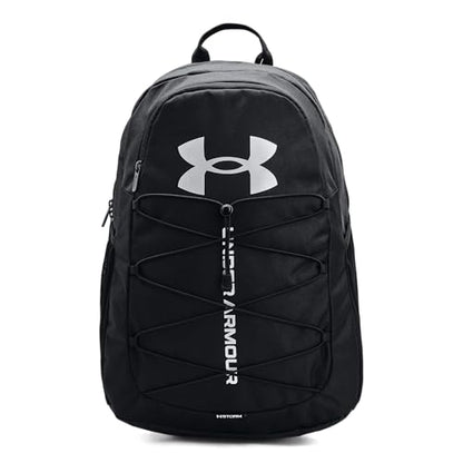 Under Armour Hustle Sport Backpack - color: Black (001)/Silver