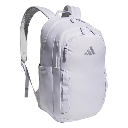 adidas Amplifier Backpack for Laptop, School and Gym, 28L, Frozen Purple/Silver Violet Purple/Regular, OSFA - color: Frozen Purple/Silver Violet Purple/Regular
