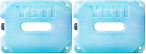 YETI ICE Block Refreezable Reusable Cooler Ice Pack - size: 4 lb (Pack of 2)