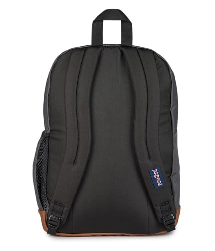 JanSport Cool Backpack with 15-inch Laptop Sleeve, Large Computer Bag Rucksack with 2 Compartments, Ergonomic Straps, Smokey Grit - color: Smokey Grit