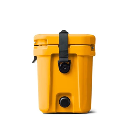 YETI Roadie 15 Hard Cooler with DoubleDuty Shoulder Strap - color: Alpine Yellow