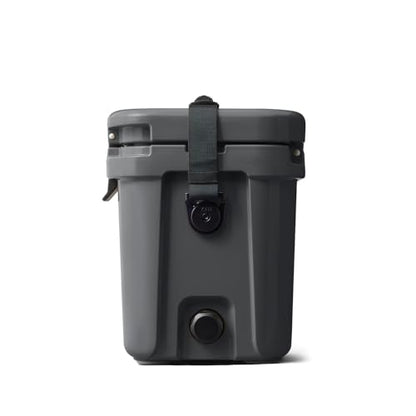 YETI Roadie 15 Hard Cooler with DoubleDuty Shoulder Strap - color: Charcoal