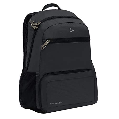 Travelon Anti-Theft Active Packable Backpack - color: Black
