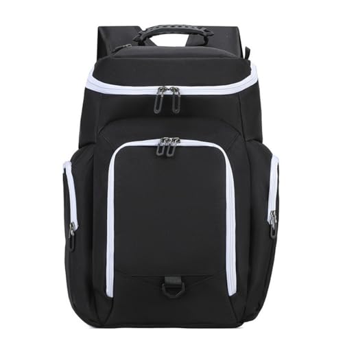 Basketball Backpack Large Sports Bag with Laptop Compartment, Ball and Shoe Compartment, for Volleyball Football - color: B