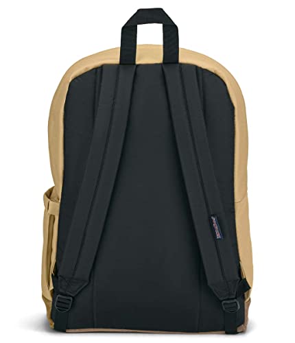 JanSport Right Pack Backpack - Durable Daypack with Padded 15" Laptop Sleeve, Spacious Main Compartment & Integrated Water Bottle Pocket - Curry - color: Curry