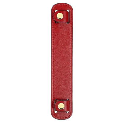 Generic 1 Pcs 8.98x1.65 Inch Leather Shoulder Strap Pad, Detachable Non-Slip Strap Covers for Tote Bags Backpacks Handbags, Red