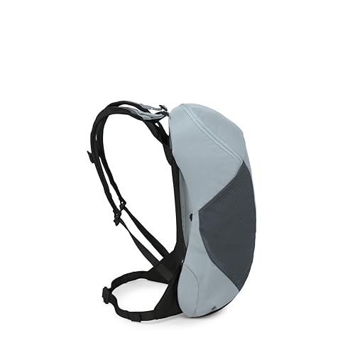 Osprey Hikelite LT 16L Hiking Backpack - Lightweight Travel Daypack with Rain Cover for Men and Women, Silver Lining - color: Silver Lining, style: 16l