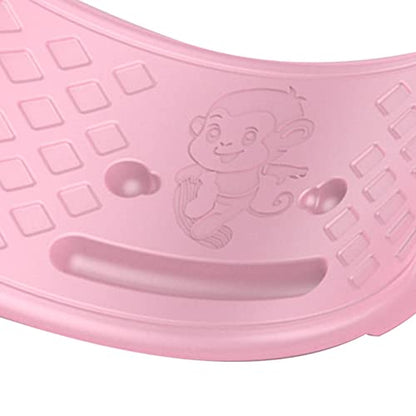 Alvinlite Kids Balance Board,Wobble Board Seesaw Rocker,Creative Play Curved Plywood Toy Kids Toddler Open Ended Learning Toy , Yoga Curvy Board for Classroom & Office Adult(pink)