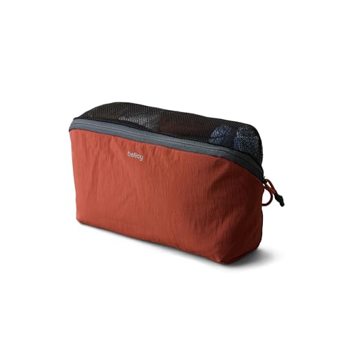 Bellroy Packing Cube 4L (Organizer Packing Pouch with Internal Zip Pocket and Durable, Lightweight Design) - Clay - color: Clay