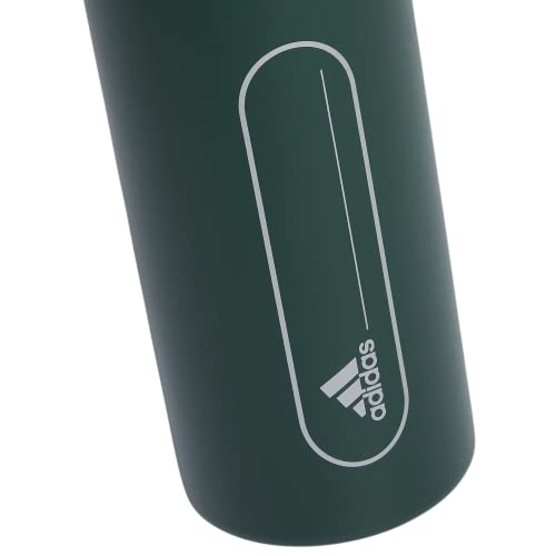 adidas Metal Water Bottle 1L - color: Green Oxide/Onix Grey/Silver Metallic