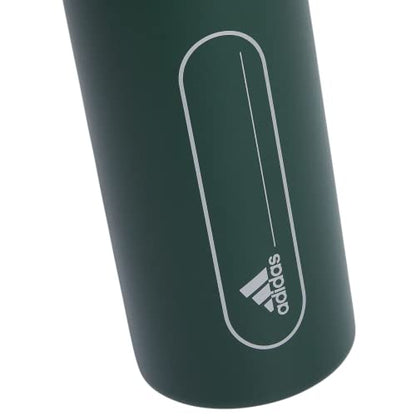 adidas Metal Water Bottle 1L - color: Green Oxide/Onix Grey/Silver Metallic