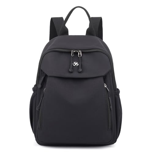 YANAER Mini Backpack for Women Small Backpack Lightweight Purse Cute Stylish College Bookbag Casual Daypack Work Travel PartyBlack - color: Black
