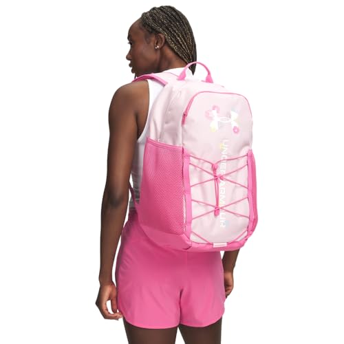 Under Armour Unisex Hustle Sport 6.0 Backpack, (647) Prime Pink/Pink Frenzy/White, One Size Fits Most - color: (647) Prime Pink / Pink Frenzy / White, size: One Size Fits Most