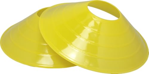 Multi Colored Sports Disc Cones with Carrier (Set of 50)