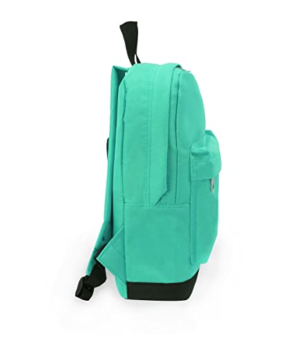 Everest 10452 Mini Backpack, 13", Aqua Blue - color: Aqua Blue
