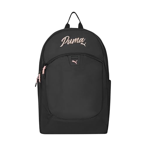 PUMA Rally Backpack, Black/Pink, OS - color: Black/Rose Gold