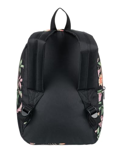 Roxy Women's Always Core Backpack | Travel | Everyday Carry | Beach | Polyester | 8L Capacity - Anthracite Island Escape - color: Anthracite Island Escape