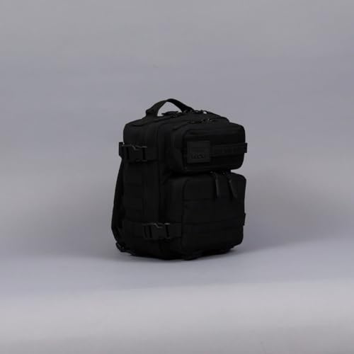 WOLFpak 9L Mini Tactical Backpack for Men & Women | Compact, Small Everyday Carry Bag for Gym, School, Travel | Durable, Water-Resistant Daypack with Molle System and Patch Panel (Nightshade Edition) - color: Nightshade Edition