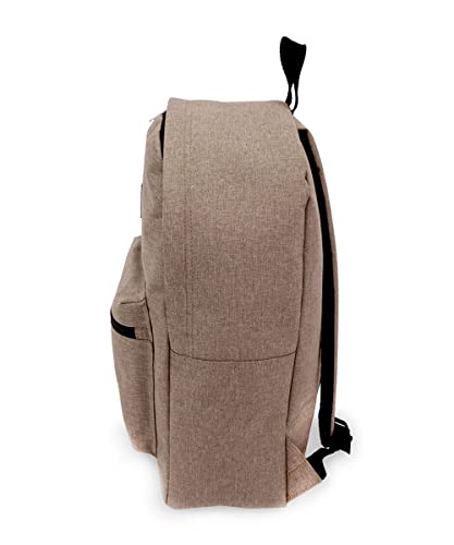 Everest 1045DM Denim Basic Backpack, Khaki, One Size - color: Khaki