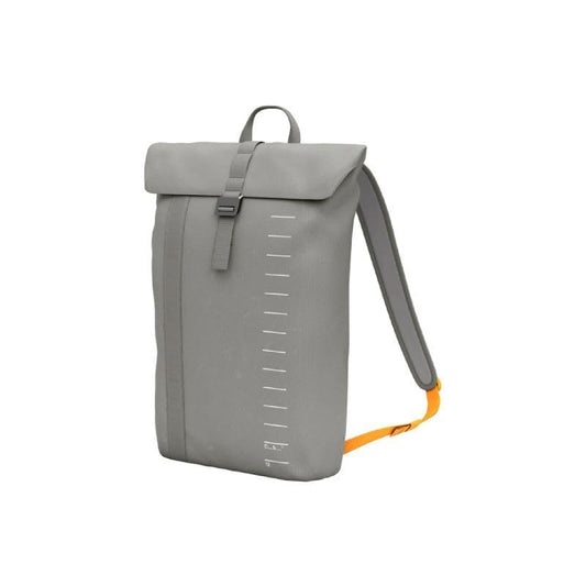 Db Journey Essential Backpack - Lightweight, Durable Rolltop Backpack with Laptop Compartment for Work, and Gym, Travel Backpack with Roller Bag Attachment, 12L - Sand Gray - color: Sand Gray
