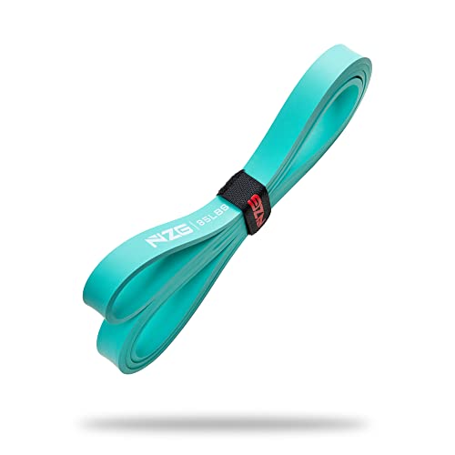 NonZero Gravity 100% Latex-Free Organic Rubber Power Resistance Bands | Compact Durable Hypoallergenic Bands for Strength Training & Workouts | 11 Levels (10 to 140 Lbs) - color: 3. Green-35 lb