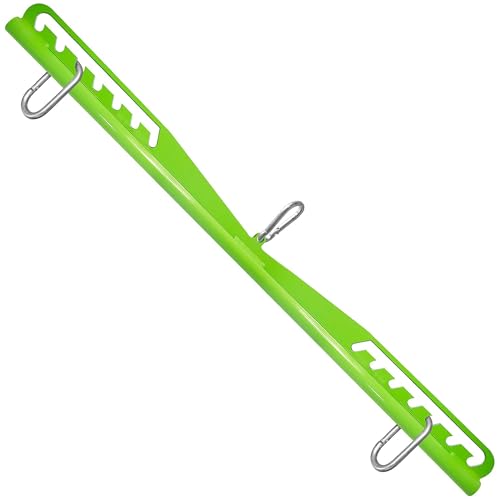 Yes4All Neutral Paddle Grip LAT Pull Down Bar, Range of Motion Spreader Handle Cable Attachments - color: Long Bar - Press Down Attachment