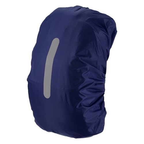 M METERXITY Waterproof Backpack Rain Cover Waterproof Backpack Cover, Bag Rain Cover with A Vertical Reflective Strap for Hiking/Biking/Camping/Outdoor Traveling - color: Old Blue, size: XX-Large(75L-85L)