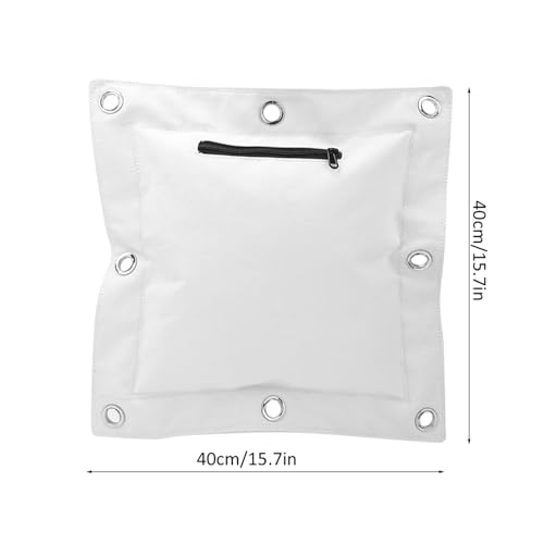 Sandbag, Wing Chun Wall Canvas Punch Empty Sandbag Target with Zipper for Boxing Muay Thai - size: Large