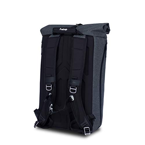 f-stop - Dyota 20 Expandable Roll Top Camera Backpack for DSLR, Mirrorless, Urban, Travel Photography (Grey) - color: Grey
