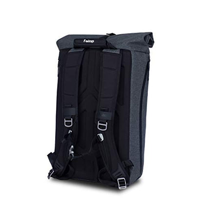 f-stop - Dyota 20 Expandable Roll Top Camera Backpack for DSLR, Mirrorless, Urban, Travel Photography (Grey) - color: Grey