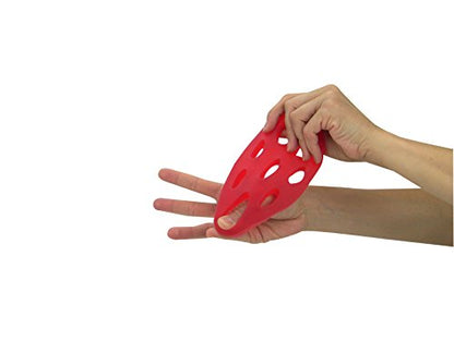 TheraBand - 11853 Hand Xtrainer, Non-Latex Hand Exerciser for Progressive Hand Therapy, Strengthen Fingers, Hands and Forearms, Grip Trainer, Strengthener, Helps Relieve Joint Pain, Red, Soft, Beginner - color: Red - Soft, style: Xtrainer
