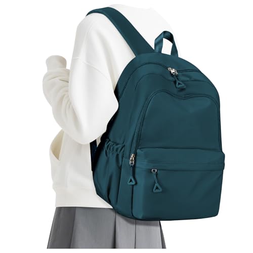 suwasp Casual Laptop Backpack for Women Men Waterproof Lightweight Backpacks Bag 15.6inch Laptop Daypack Large Capacity Backpack, Peacock Blue - color: Peacock Blue