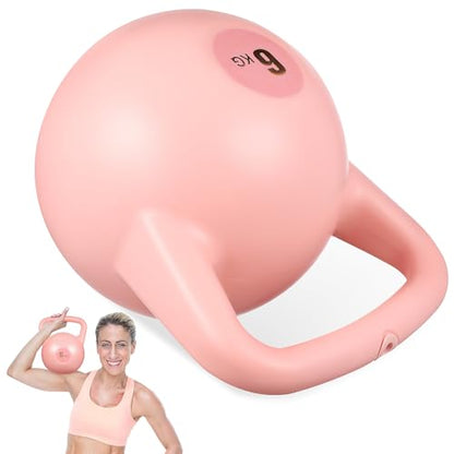 Portable Water Filled Kettlebell PE Material Exercise Equipment for Men Women Home Gym Strength Training Travel Fitness