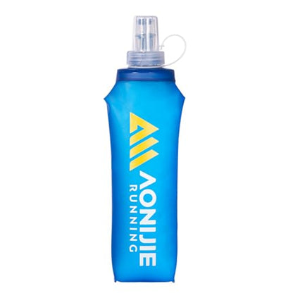 TRIWONDER Soft Flask Collapsible Water Bottles Running Bottle BPA-Free Foldable Handheld Runner Water Flask for Hydration Pack Marathon Hiking Cycling Climbing Travel (500ml/16.9oz) - color: 500ml/16.9oz - N