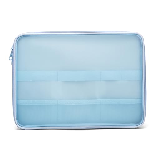 CONMOTO Laptop Case Sleeve,13 inch 15inch Computer Carrying Bag Laptop Sleeve Compatible for MacBook Air/Pro, HP, Dell, Lenovo, Acer - color: Blue, size: 15 inch