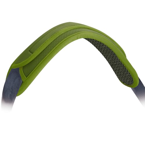 Universal Shoulder Pad for Bags Non-Slip Thick Enhance The Comfort and Stability of Shoulder Bags, Messenger Bags, Backpacks and Belts - Perfect for Outdoor Sports Enthusiasts - color: Green-1