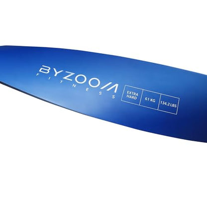 BYZOOM FITNESS Power Resistant Band - 5 Tension Level for Pull Up Assistance & Strength Training, High-Density Layered Natural Rubber Exercise Band for Home Gym, Mobility & Powerlifting