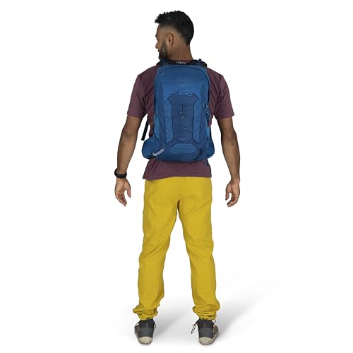 Osprey Talon 11L Men's Lightweight Hiking Backpack - Small Daypack for Travel & Camping, Black/Coal Grey - color: Black/Coal Grey, size: 11L - Standard Fit