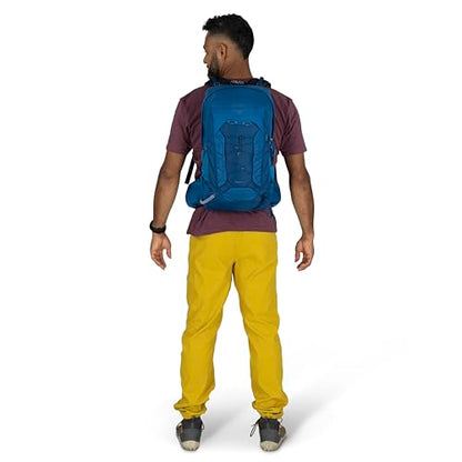Osprey Talon 11L Men's Lightweight Hiking Backpack - Small Daypack for Travel & Camping, Black/Coal Grey - color: Black/Coal Grey, size: 11L - Standard Fit