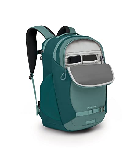 Osprey Proxima Laptop Backpack, Succulent Green/Deep Teal - color: Succulent Green/Deep Teal