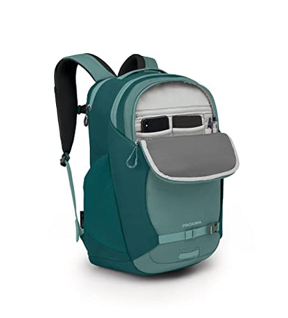 Osprey Proxima Laptop Backpack, Succulent Green/Deep Teal - color: Succulent Green/Deep Teal