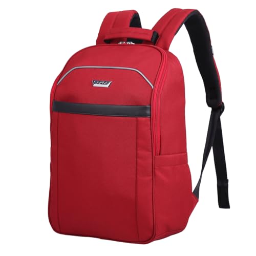SAKOS Frontier 14 inch Laptop Backpack, Professional Travel Backpack Carry on Flight - TSA Approved, Water Repellent Laptop Backpack for Men & Women, College Backpack with Laptop Compartment - Red - color: 4. Frontier - Red