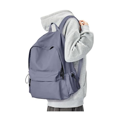 BJLFS School Bag Backpack for Women Kids Teens Girls, Small Bookbag College Student Backpack for School Men Boys, Mochilas Escolares para Casual Daypack Mini Book Bag Blue ﻿ - color: Small Dark Blue