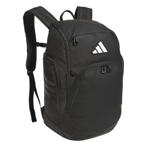 adidas Select Basketball Backpack for Practice, Gym and Travel, 32L - color: Black