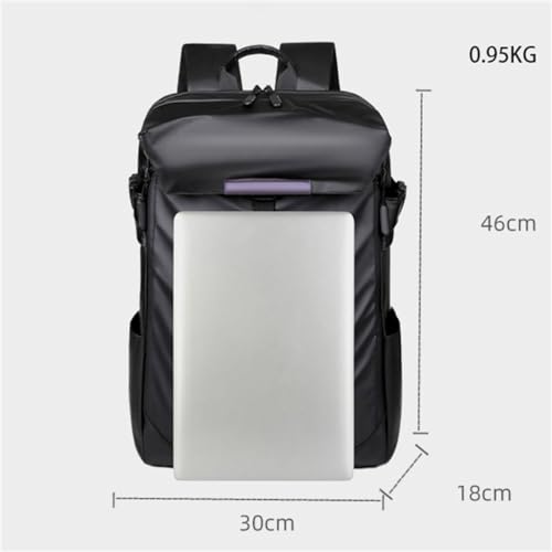 Basketball Backpack Large Sports Bag with Laptop Compartment for Helmet Soccer Volleyball Football Travel Waterproof - color: A