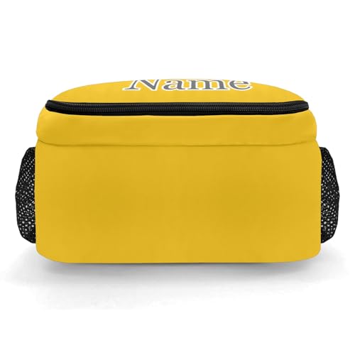 Grey Gold Volleyball Customized Waterproof Backpacks Shoulders Daypacks Bags - color: Muilti 14