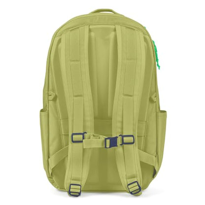 Baboon to the Moon City Backpack – Water-Repellent 16" Laptop-Friendly Backpack, Work, Travel, Gym Bag for Men & Women (Circuit) - color: Circuit