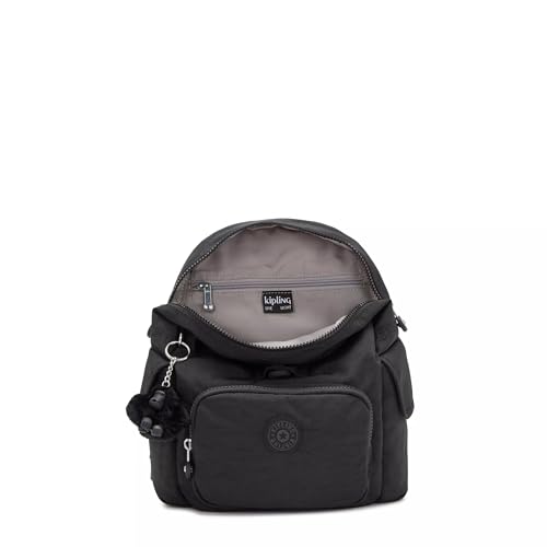 Kipling Women's City Pack Mini Backpack, Lightweight Versatile Daypack, Bag - color: Black Noir, size: Mini