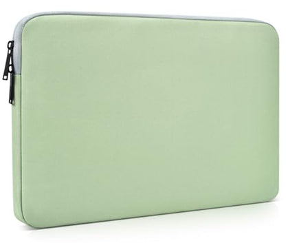 Laptop Sleeve 17 17.3 inch, Padded Travel Case for HP 17 inch Laptop/Envy 17 / Pavilion 17, Water-Resistant Portable Computer Protective Pouch Bag -Mint Green - color: Mint Green