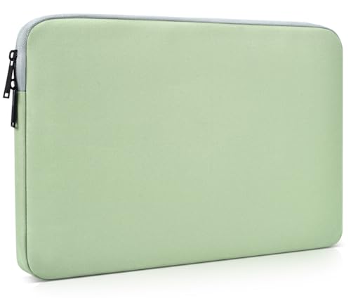 Laptop Sleeve 17 17.3 inch, Padded Travel Case for HP 17 inch Laptop/Envy 17 / Pavilion 17, Water-Resistant Portable Computer Protective Pouch Bag -Mint Green - color: Mint Green